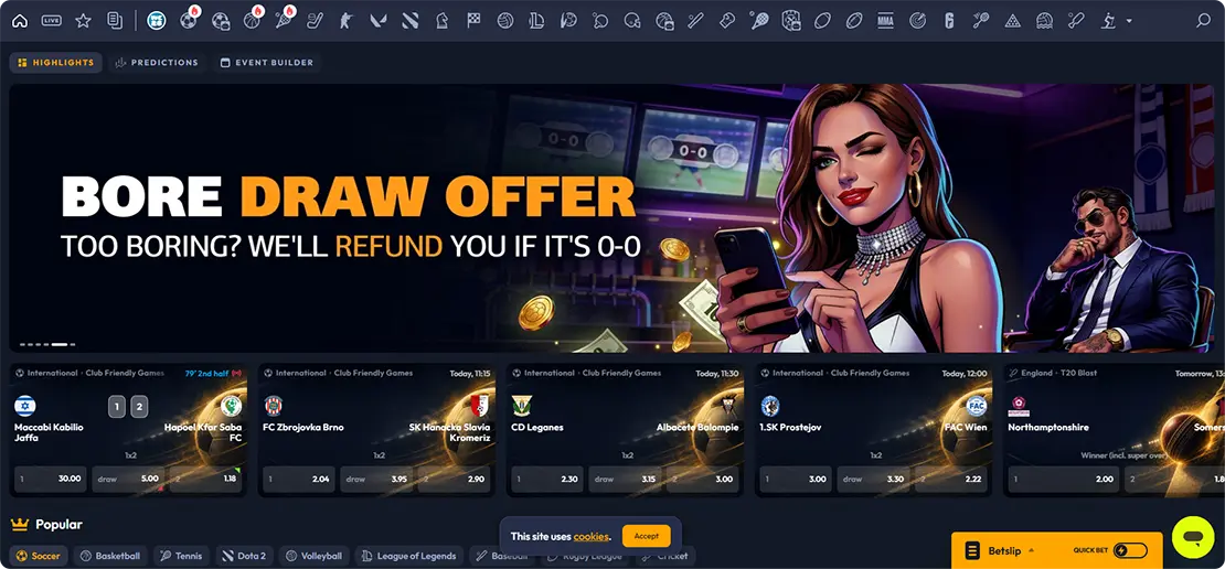 SpinHub sportbook and sport betting